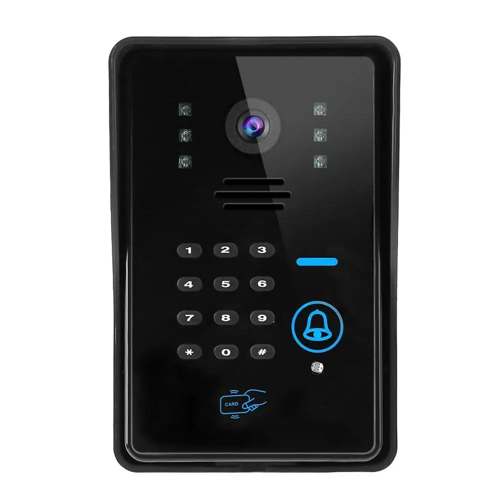 Дверной звонок с камерой беспроводной непромокаемый пульт дистанционного