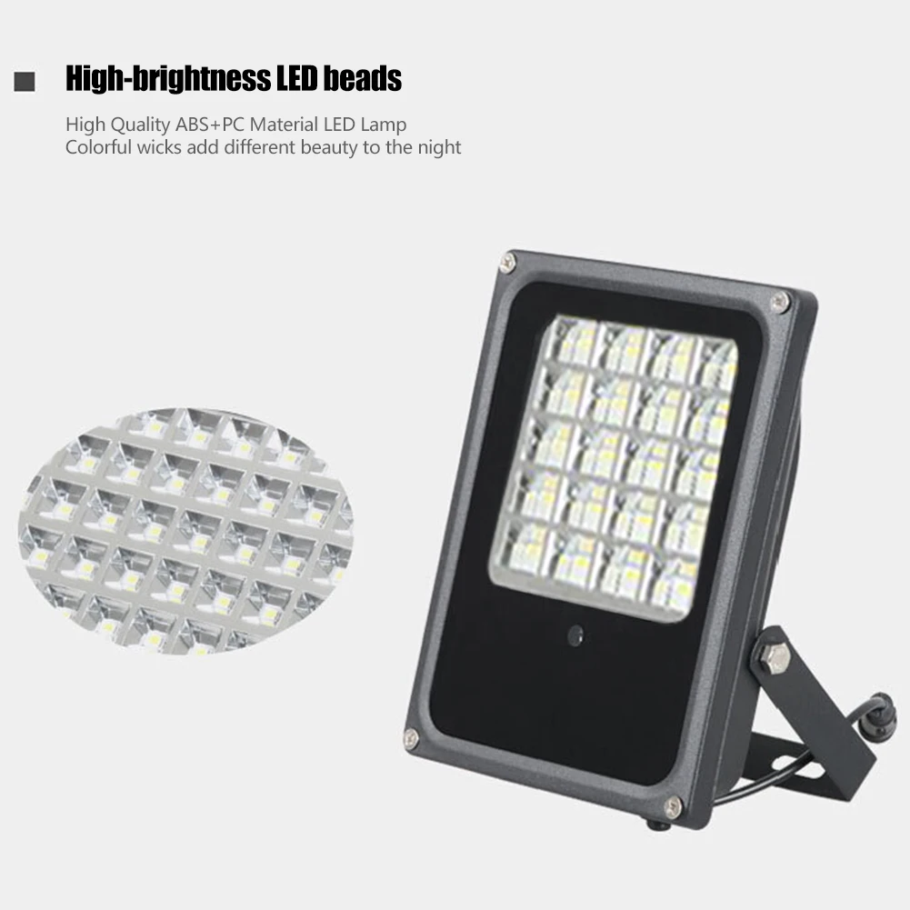 

Changing Outdoor Lamp Remote/Manual Control RGB Color LED Solar Garden Light Automatically RechargingFence Landscape