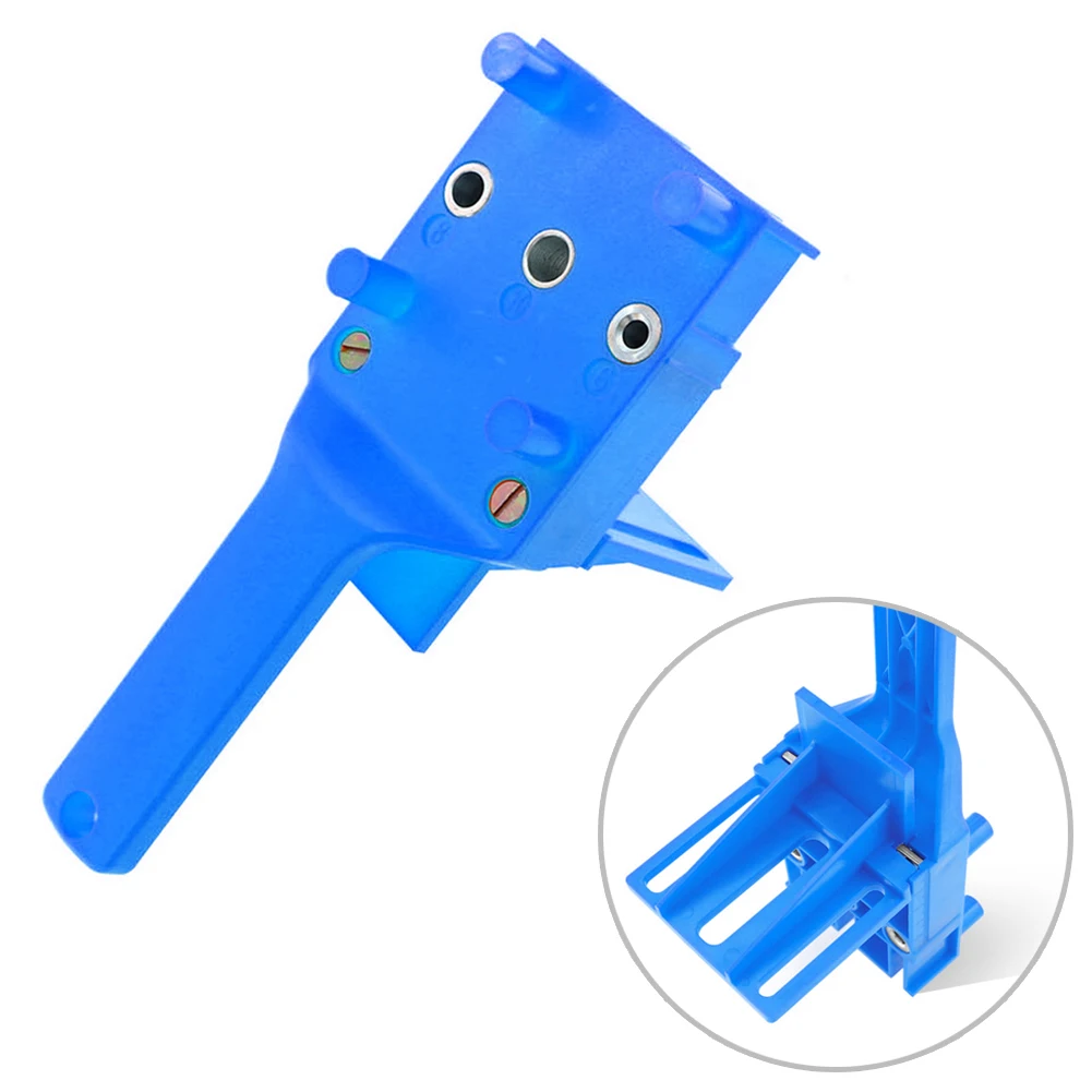 Направляющая для столярных работ перфоратор локатор Doweling ручная система зажима отверстий сверло