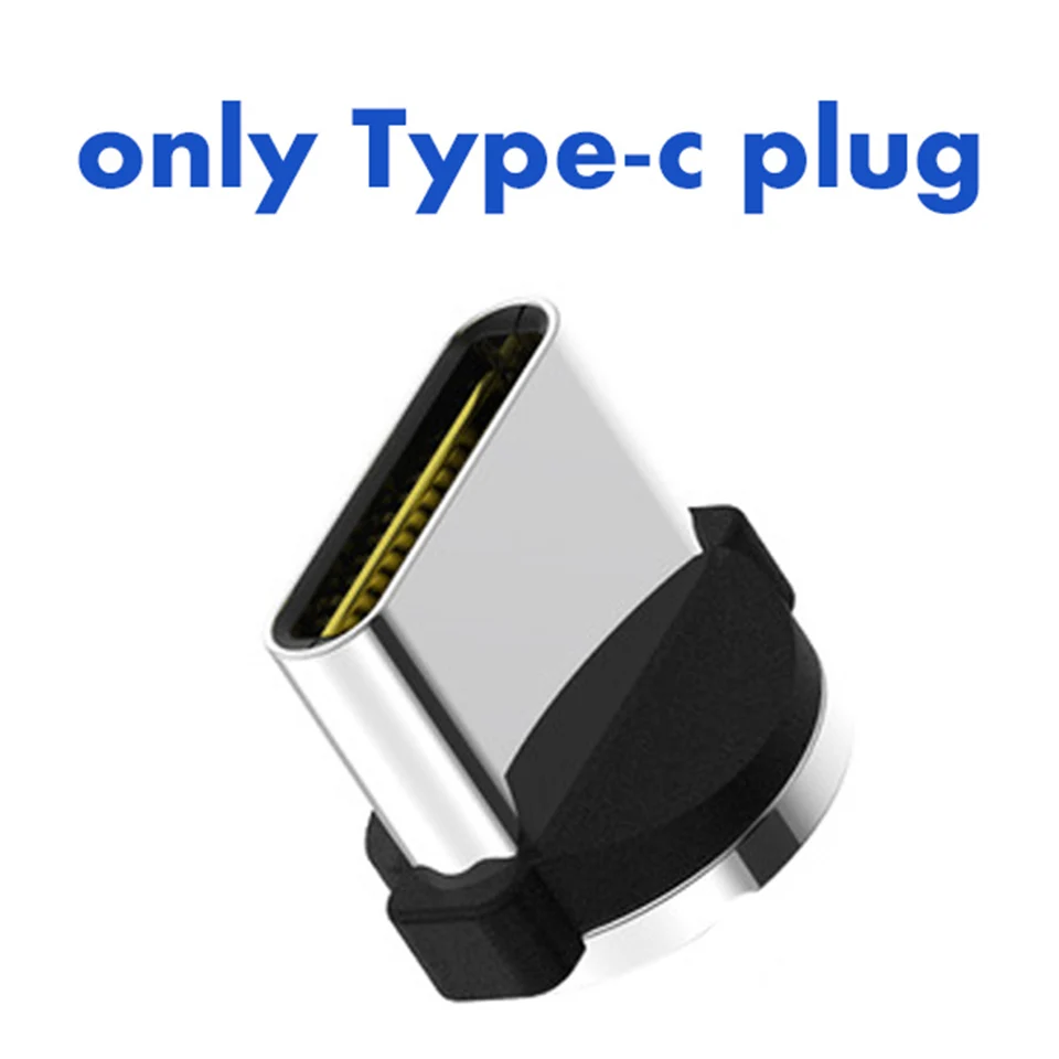 Магнитный кабель Micro Usb зарядный штекер 90 градусов Type-C для быстрой зарядки IPhone X Xr 8