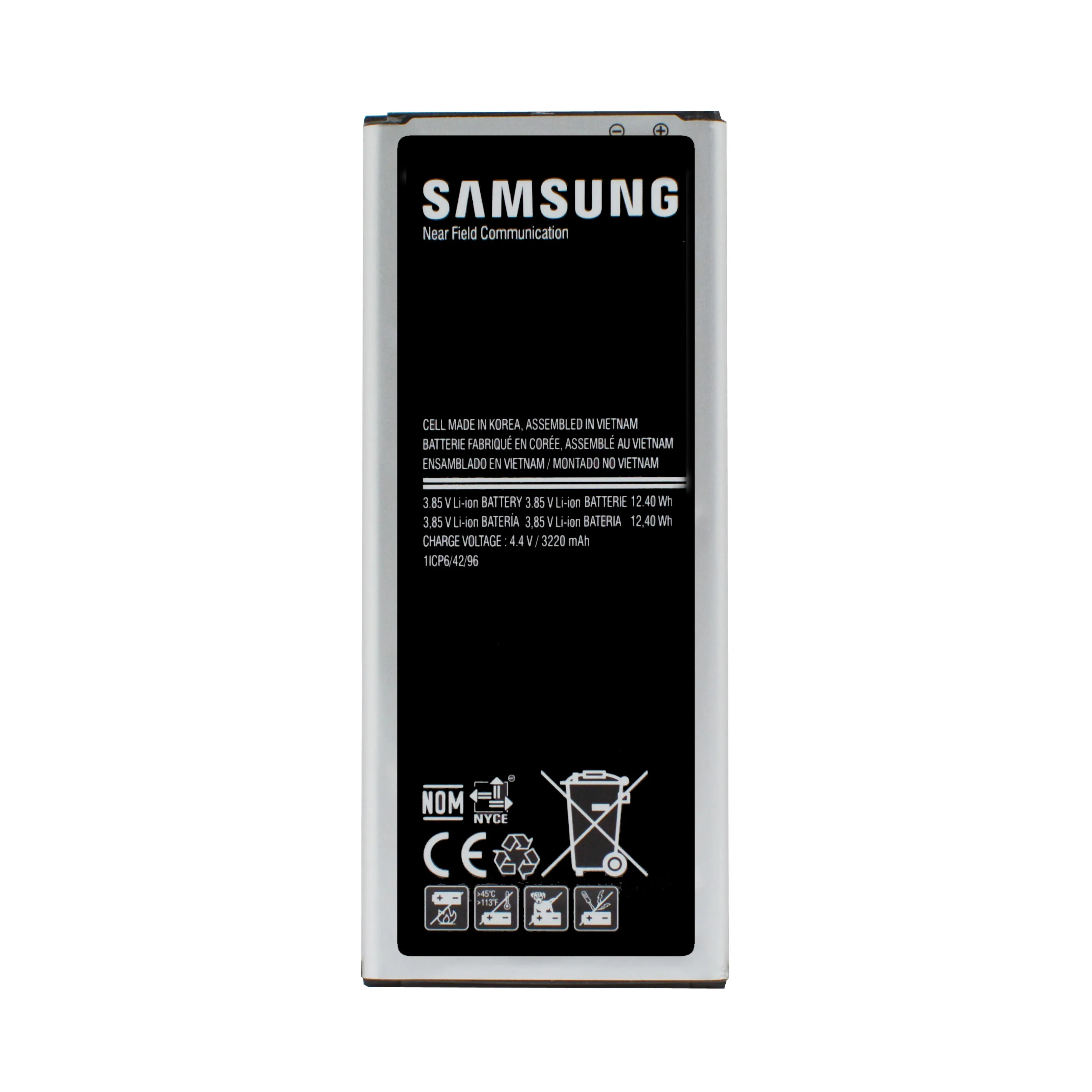 

Replacement Battery For Samsung Galaxy note 4 NFC EB-BN910BBE EB-BN910BBU Batteria N910A N910U N910F N910H 3220mah akku