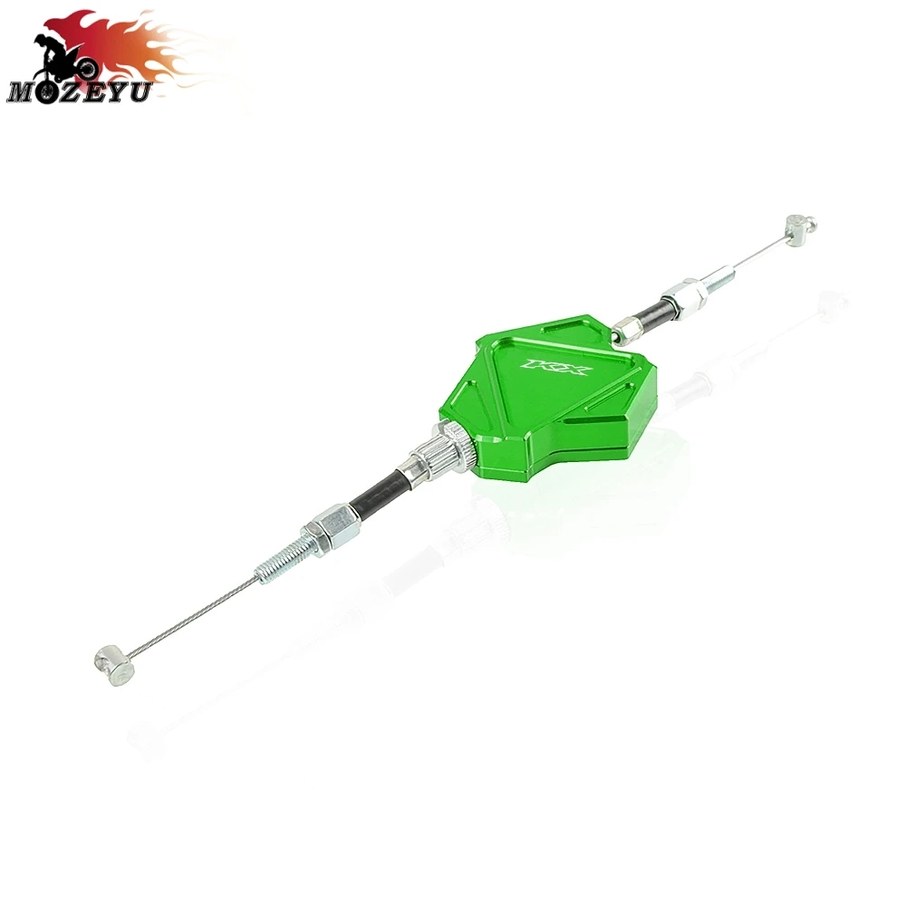 Для Kawasaki KX65 KX85 KX125 KX250 KX250F KX450F Мотоцикл CNC трюк рычаг сцепления легко тяните кабель