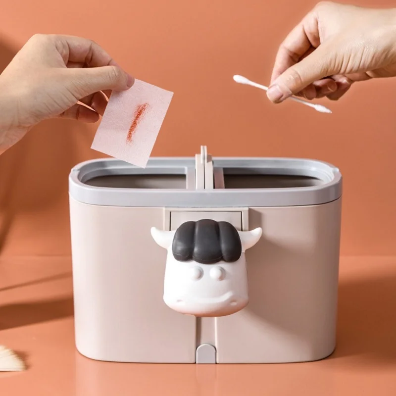 Маленькая мини-корзина для мусора пластиковая корзина настольное хранилище