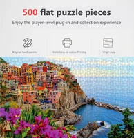 500 pieces jigsaw puzzles assembling picture landscape puzzle toys for adults childrens kids games educational toy
