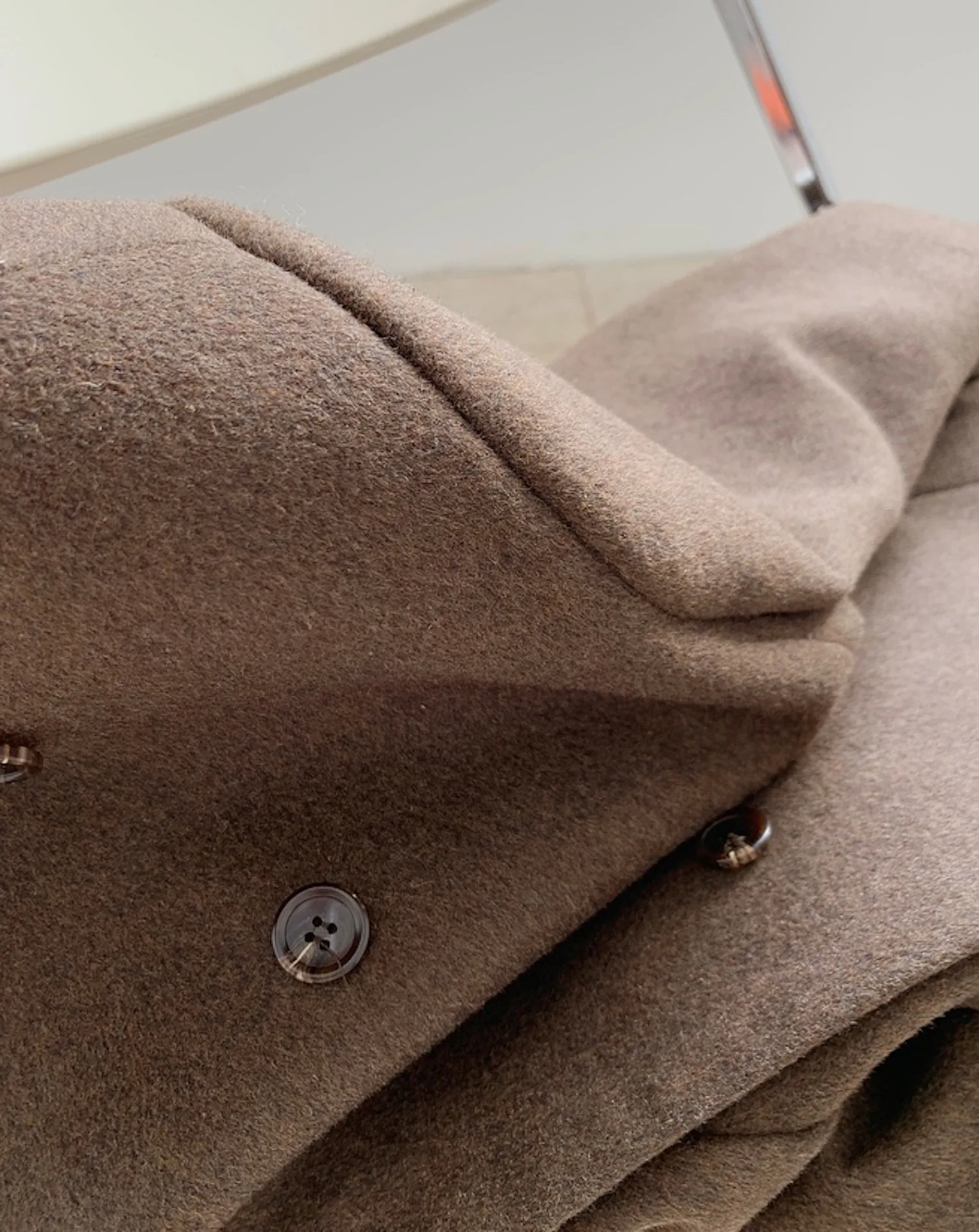 

Women Wollen Trench Wool Blend Coat Winter New Woolen Coat Loose and Thin Wild Warm Wool Coat Women Thick