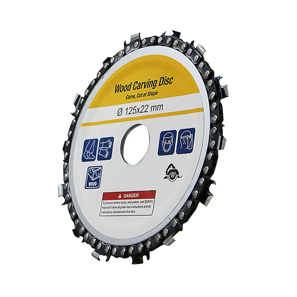 Резьба по дереву 5 в шлифовальник диск цепи деревообрабатывающий пильный для