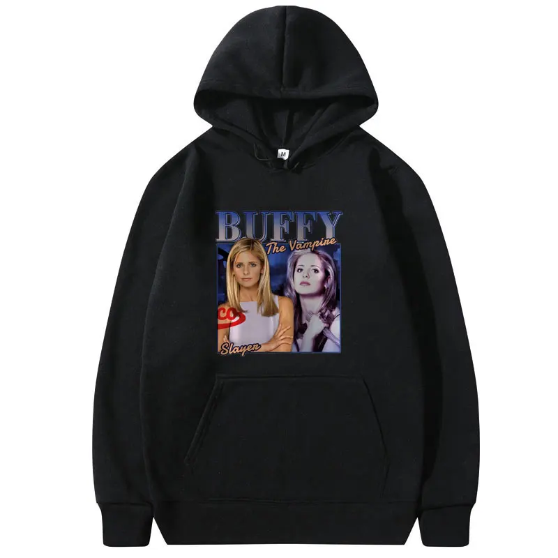 

TV Series Buffy The Vampire Slayer Hoodie Men Women Comfortable Fashion Casual Hoodies Oversized Streetwear Hip Hop Sweatshirt