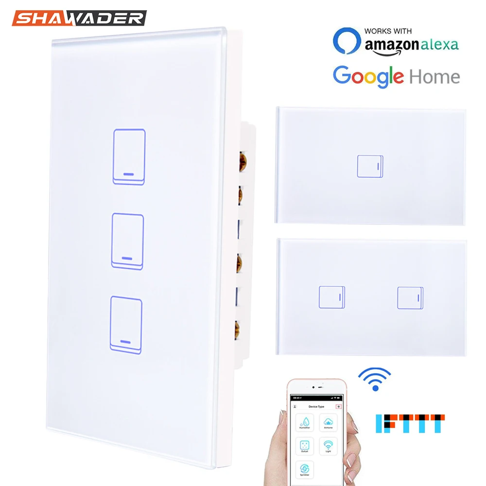 Умный беспроводной светильник с поддержкой Wi Fi и сенсорной панелью|Выключатели| |