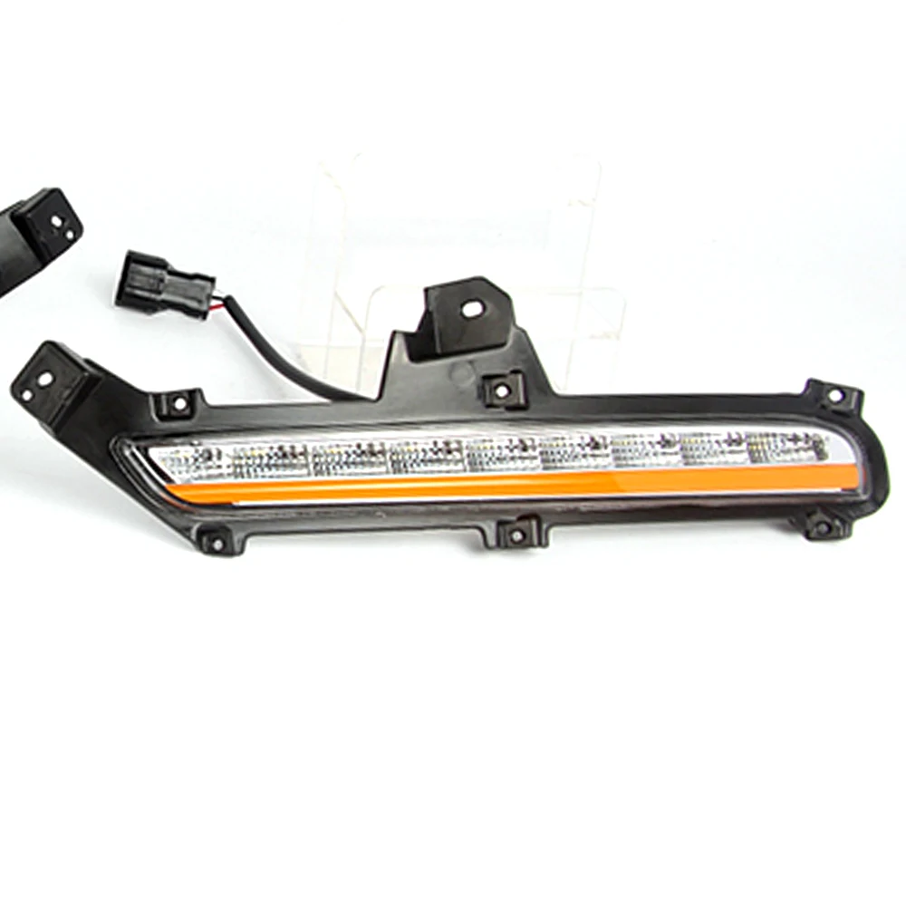 CSCSNL 1 комплект для kia Rio k2 2015 2016 Автомобильный светодиодный DRL дневные ходовые огни