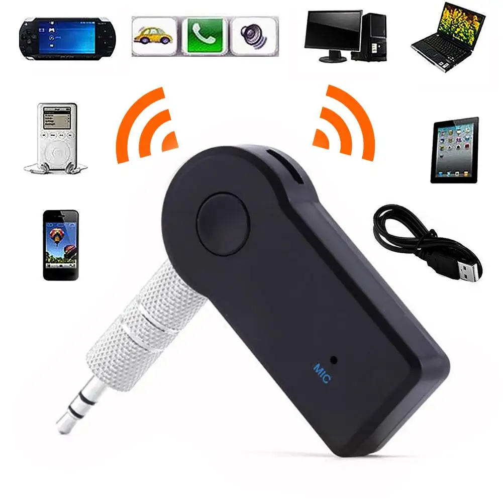 Bluetooth приемник 3 5 мм AUX аудио разъем беспроводной передатчик музыкальный адаптер