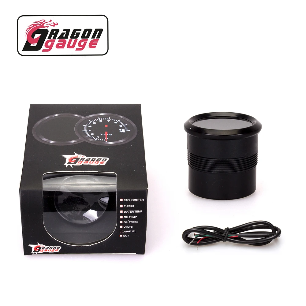 「 DRAGON 」 2 &quot52 мм указатель соотношения воздушного топлива дисплей 20:1 ~ 10:1