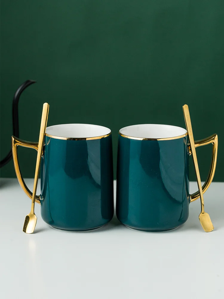 Японская Корейская керамическая кружка с ножницами стеклянная Поворотная