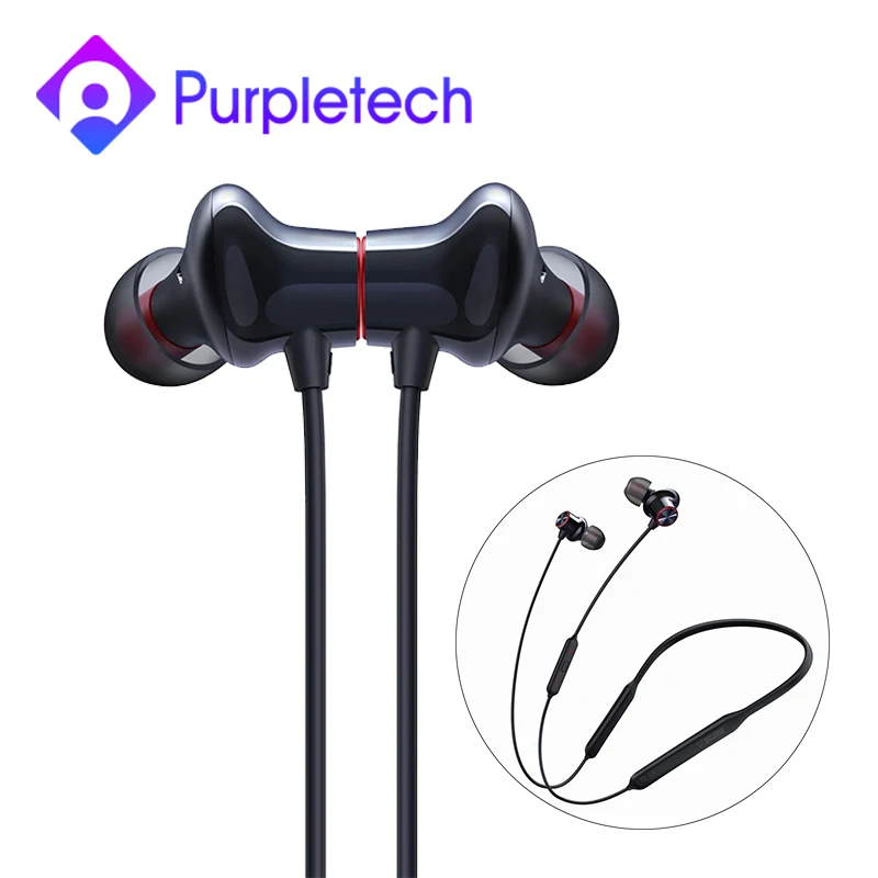 OnePlus Bullets беспроводные 2 Bluetooth наушники вкладыши AptX Гибридный Магнитный контроль