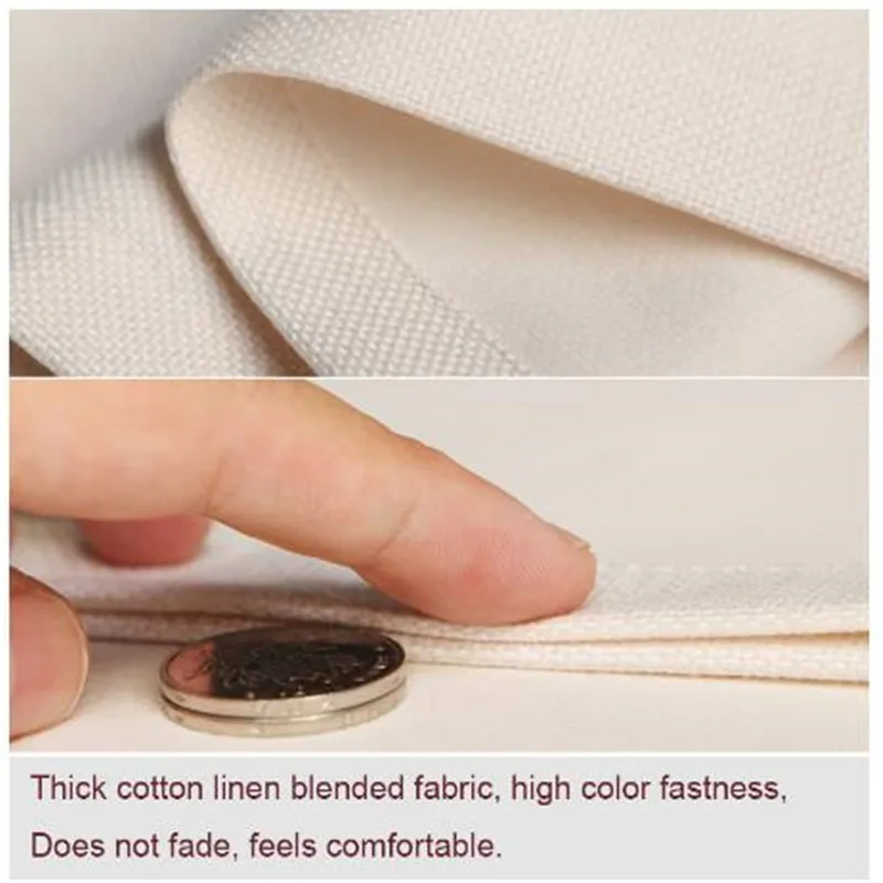 Tiger lion curtain cotton linen art bedroom living room partition porch half bathroom kitchen shade | Дом и сад