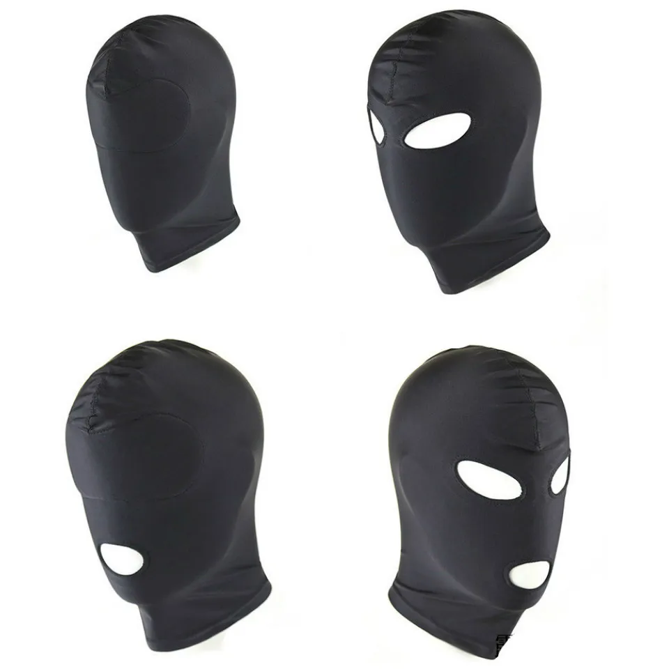 Sexy Mask 4 Style Hood Lingerie Open Mouth Eye BDSM Headgear Cosplay Slave Bondage Toys for adults | Красота и здоровье