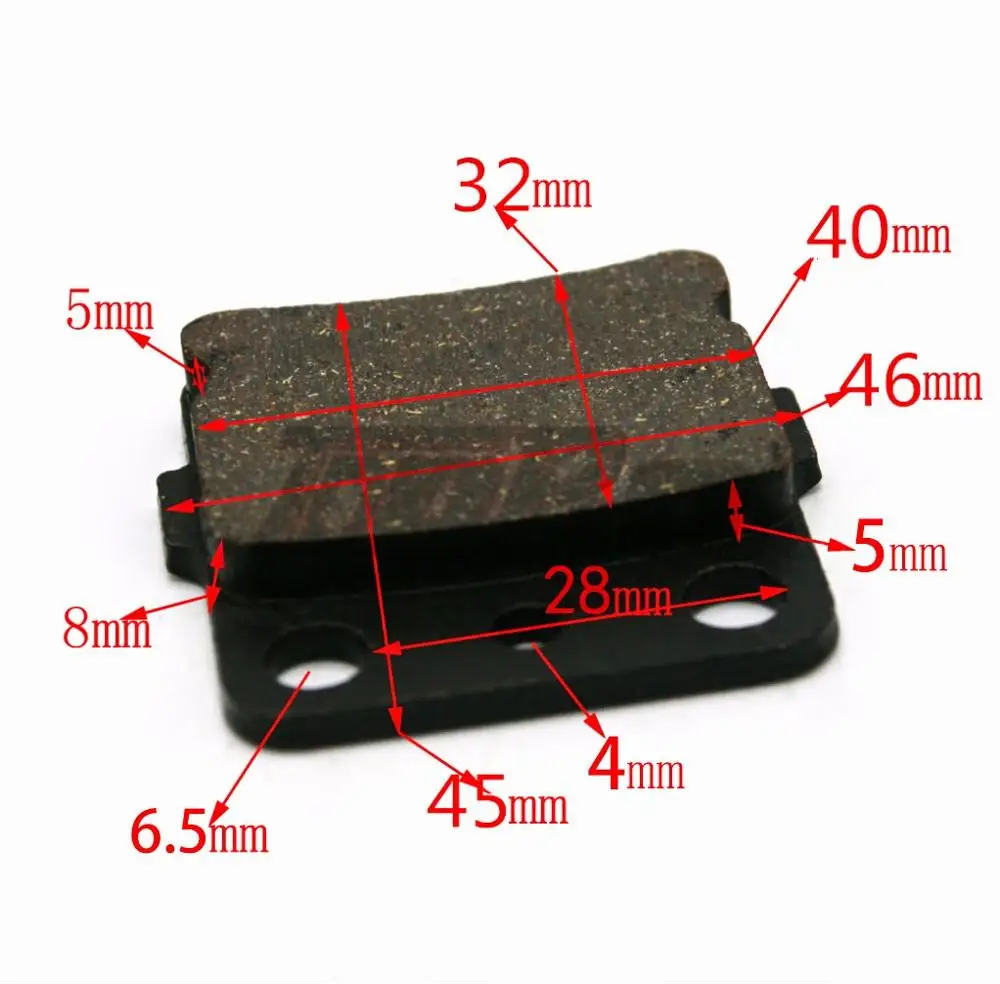 6x Motorcycle Front Rear Brake Pads Set For SUZUKI LTZ400 LT-Z400 Quadsport 03-11 | Motorbike Brakes
