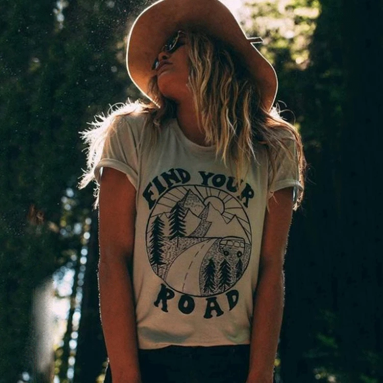 

Fall 2020 Women's Summer Pullover Crew Neck T-shirt Casual Short Sleeve Print Plus Size Woman T-shirt Tops Fashion Pure cotton