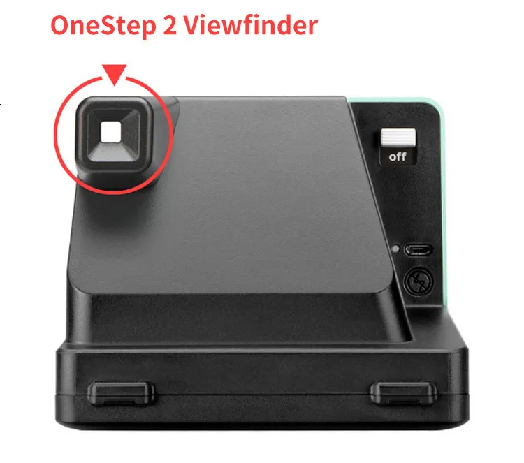 Горячая точка Polaroid фотография Onestep2 VF+ радужной камеры Райдера для Onestep2 в черно-белом цвете