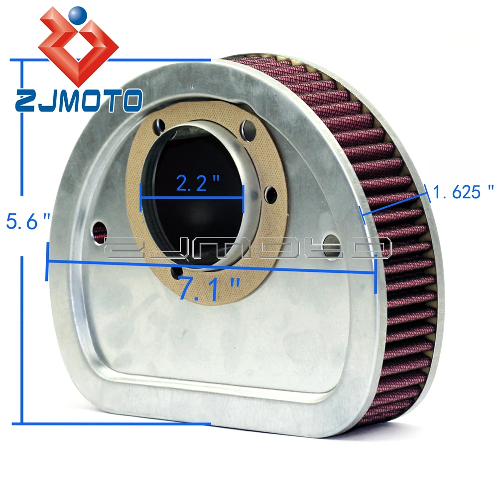 Аксессуары для мотоциклов воздушный фильтр на заказ Harley CVO Fat Boy от Softail Classic Deluxe