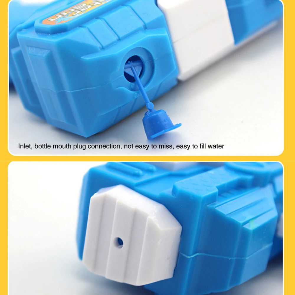 Маленький водяной пистолет летний детский пляжный с карманами для воды игрушки