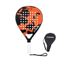 2021 new full carbon fiber padel tennis racket soft face paddle sports racquet for padel with bag bp4003