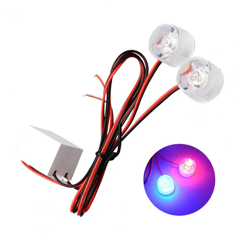 

85% Hot Sales!!! Universal 12-85V Motorcycle LED Decorative Strobe Flash Brake Tail Warning Light