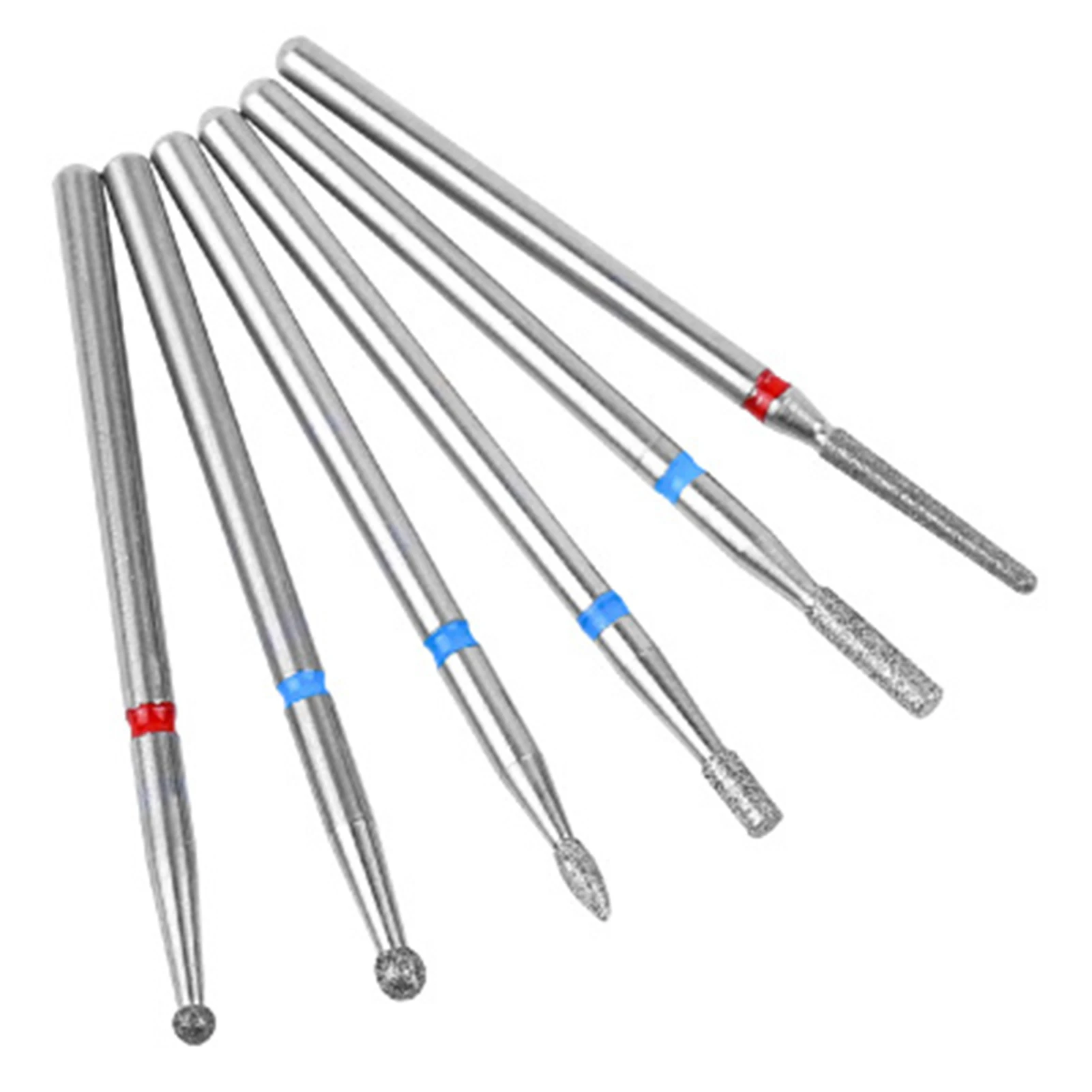 

6Pcs Emery Rotary Nail Art Drill Bits Manicure Pedicure Gel Polish Removal Tool Electric Machine For Nail Art Equipment