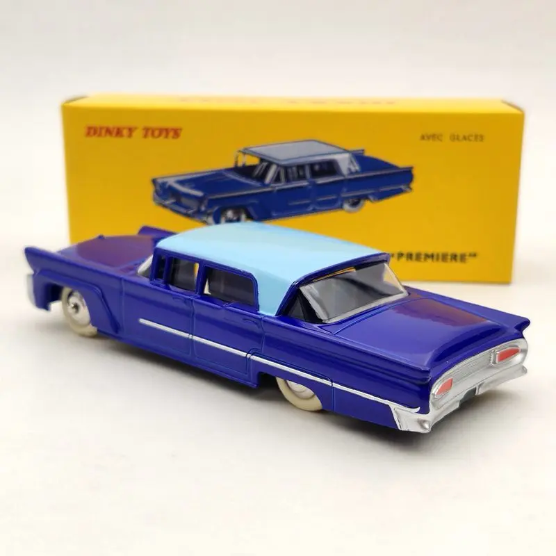 DeAgostini 1:43 Dinky Toys 532 24p Lincoln Premiere Blue Diecast Models Car | Игрушки и хобби