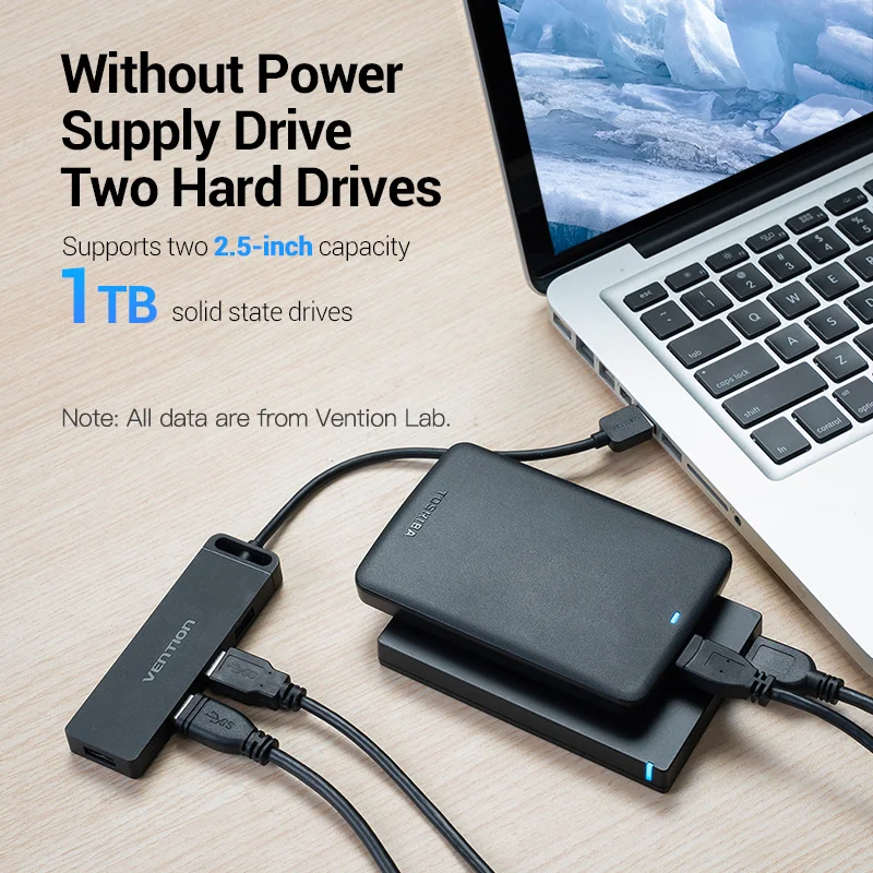 Vention usb хаб 3 0 концентратор USB 2 Мульти сплиттер адаптер 4 порта s скорость с порт