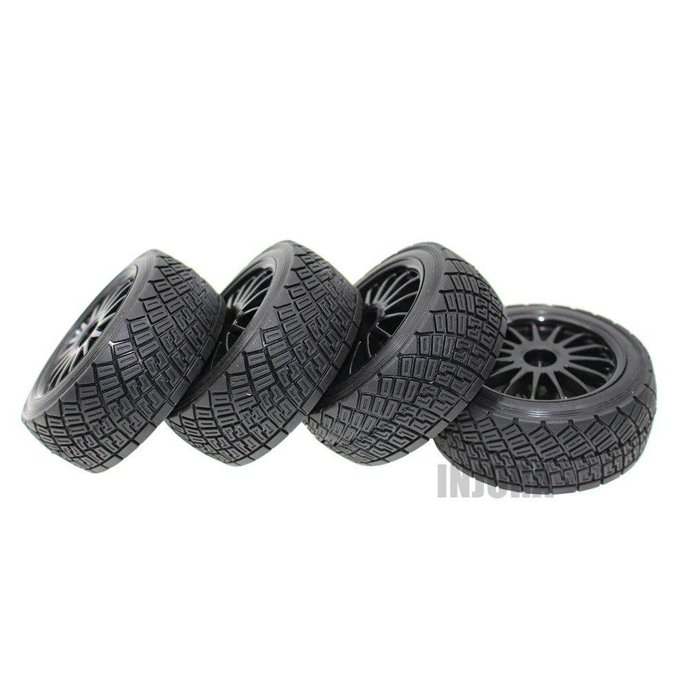 Резиновые шины и обод колеса INJORA для внедорожника HPI WR8 1/10 4 шт. HSP 94177 | Игрушки
