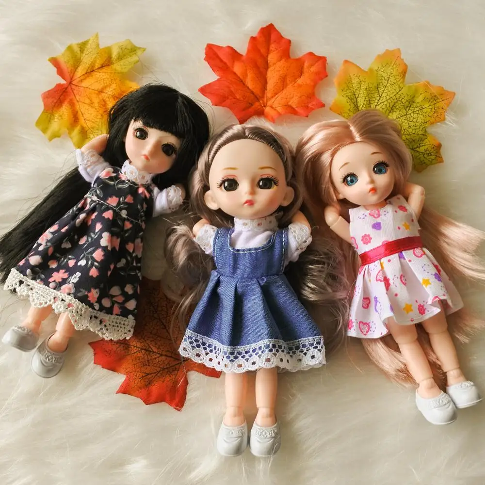 Шарнирная кукла на заказ шарнирная 16 см подходит для самостоятельного одевания