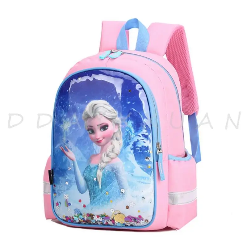 Детские рюкзаки Elsa Anna для мальчиков для начальной школы сумки для детей ортопедические водонепроницаемые школьные рюкзаки рюкзак.