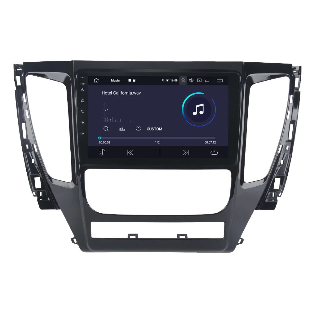 Автомагнитола для Mitsubishi Pajero Sport 2017 Android 9 0 GPS навигация|multimedia system|stereo gpscar radio stereo |
