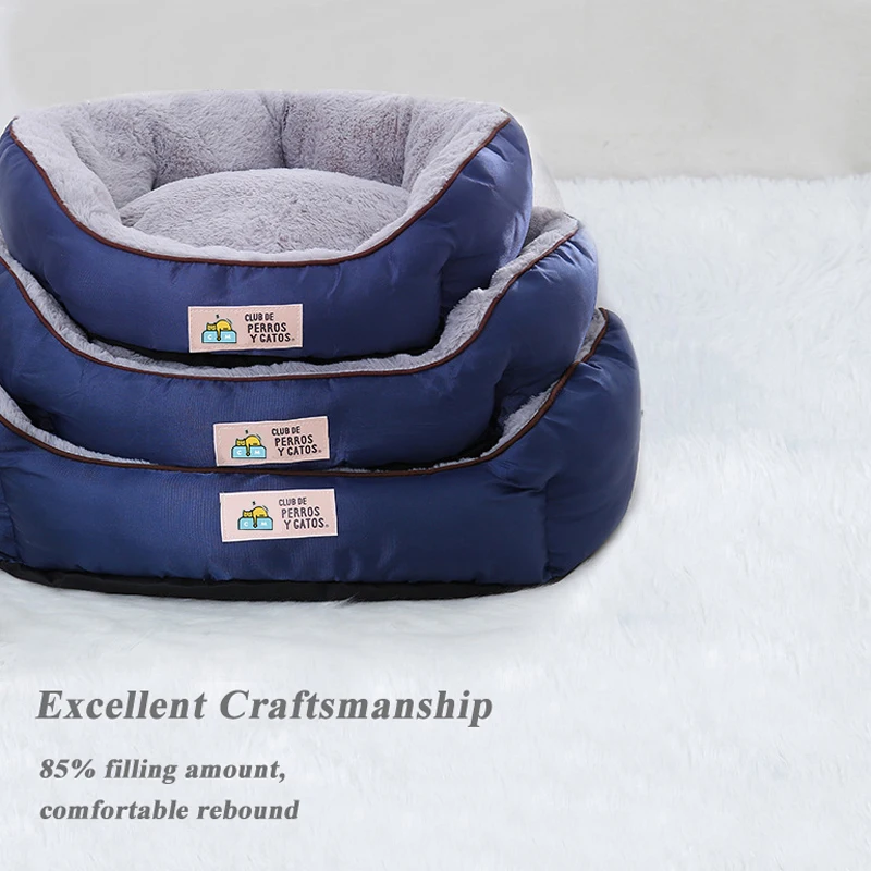 Лежанка для домашних животных в стиле бинго мягкая дышащая моющаяся подстилка