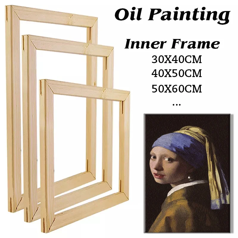 Прямая поставка деревянная рамка для холста масляная живопись заводская цена
