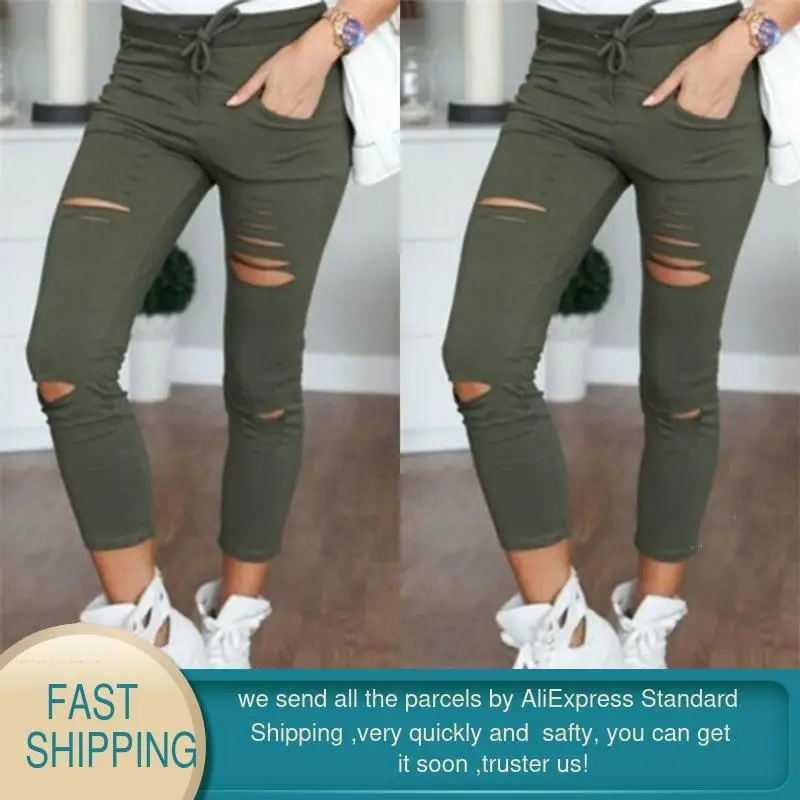 Women Pants Black High Waist Plus Size Harem Causal Elastic Pencil Cotton Trousers Harajuku Casual Joggers | Женская одежда