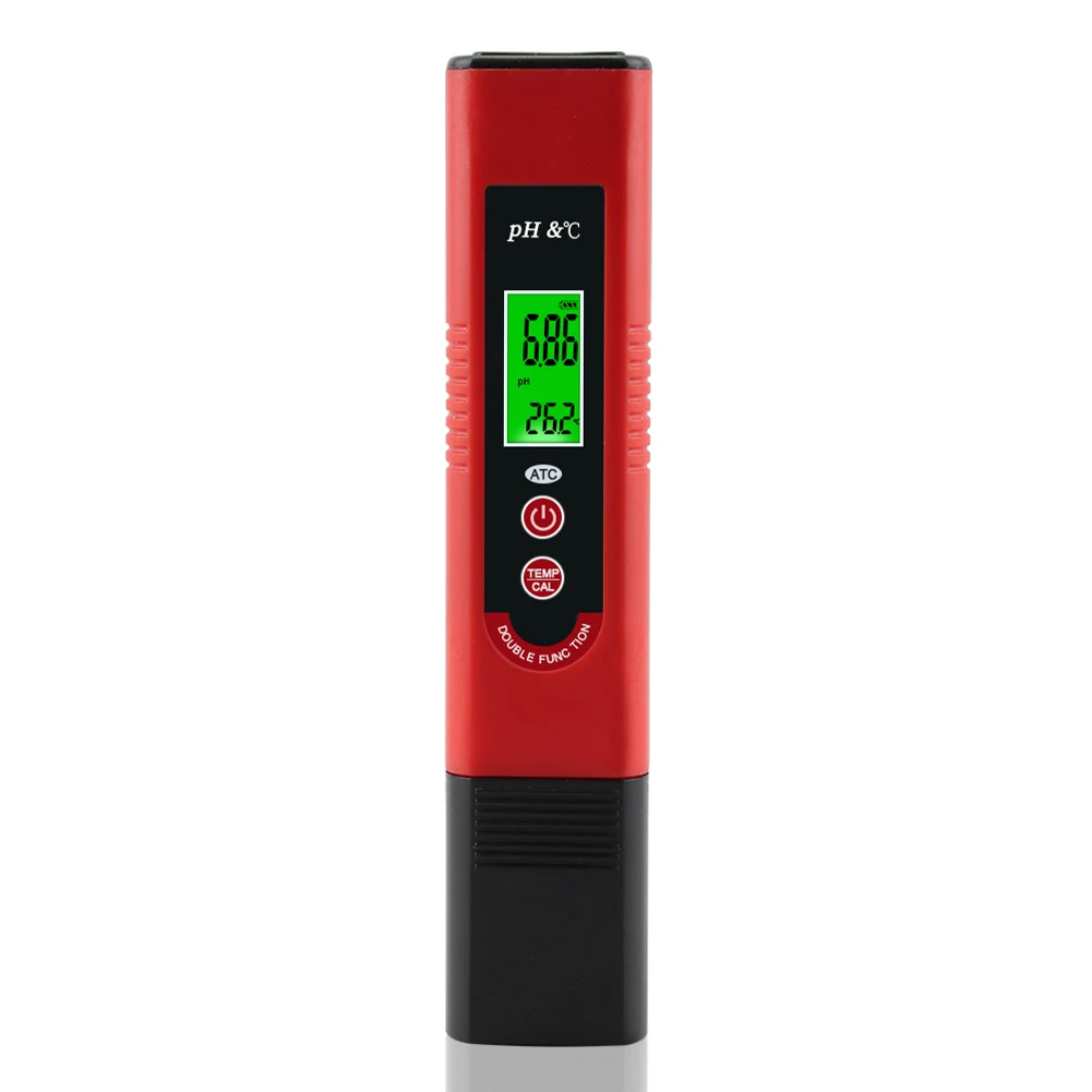 

Pro Water Quality Tester Digital Meter Precise Swimming Pool PH Temperature Electric Monitors Analysis Instrument