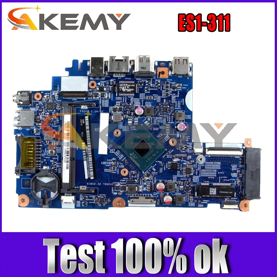 

For acer aspire ES1-311 Laptop Motherboard 14221-1M 448.03405.001M With Intel CPU 100% Fully Tested NBMRT11006 NB.MRT11.006