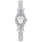 Qualtiy AAA циркониевые элементы лист австрийский кристалл браслет часы для свадебной вечеринки модные ювелирные изделия оптом