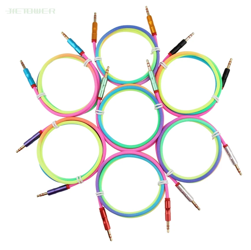 30 шт. аудио кабель 3 5 мм со штыревыми соединителями на обоих концах для