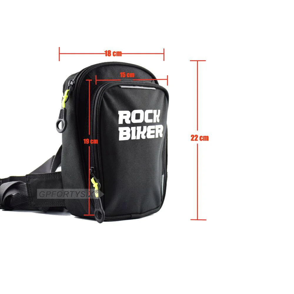 Мужская водонепроницаемая поясная сумка из ткани Оксфорд Байкерский поясной