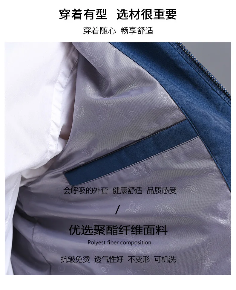 

Mens Clothing Spring Jacket 40-year-old Men's Jacket 2021 New Lapel Jacket Spring and Autumn Models
