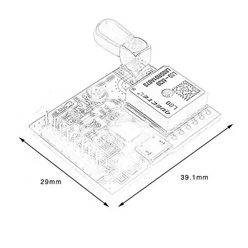 Модуль GSM/GPRS для Raspberry Pi A B + Zero 2 3 поддержка защиты от короткого замыкания