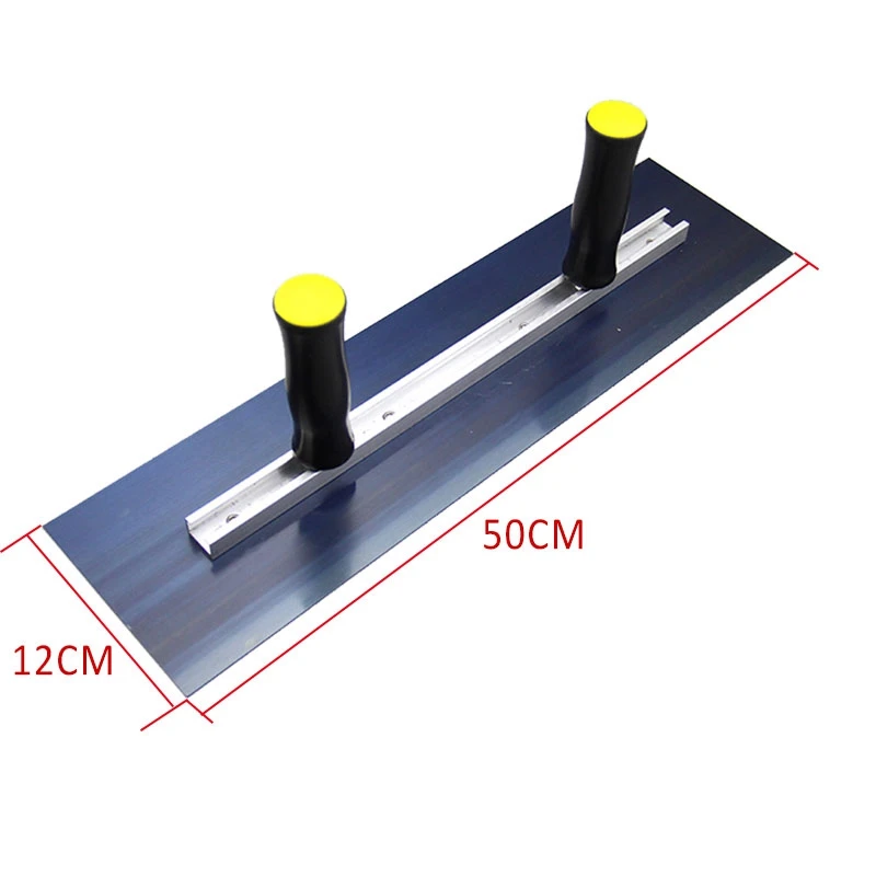 2021 двуручный Сталь штукатурные чистовой шпатель лезвие шпателя инструмент для