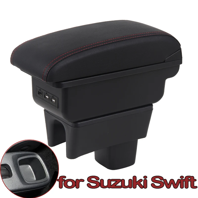 Подлокотник для Suzuki Swift Универсальная автомобильная центральная консоль