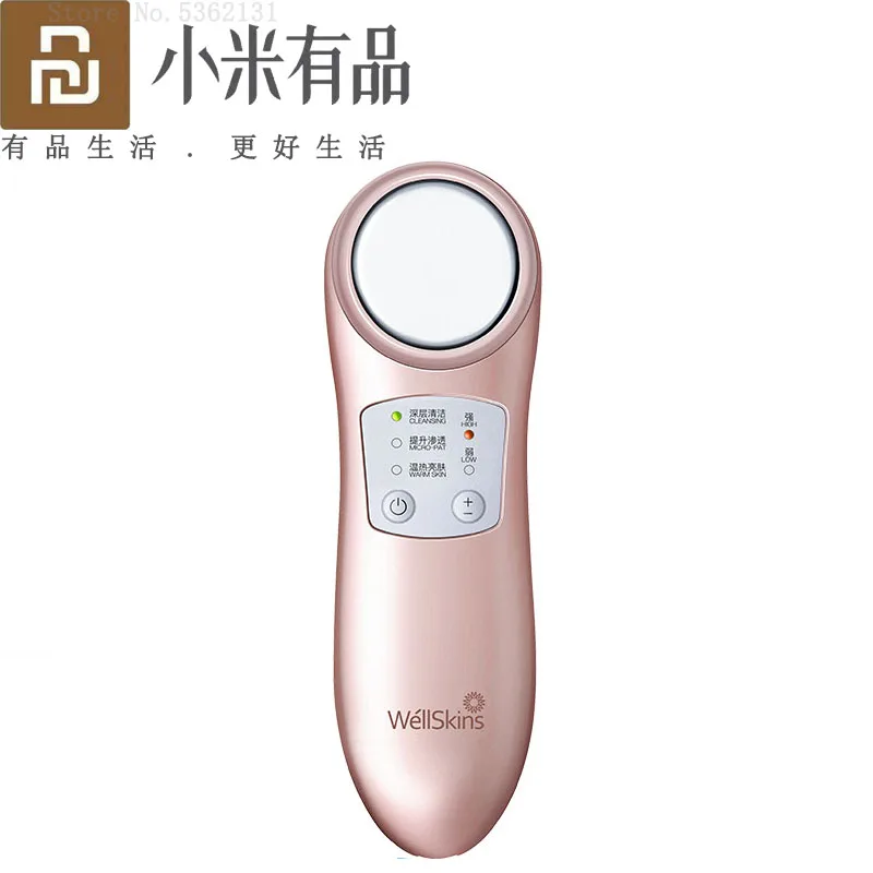 

YOUPIN MIJIA WéllSkins Электрический очищающее средство для лица мыть машины очиститель пор кожи Красота Массажер для ухода за кожей Красота спа