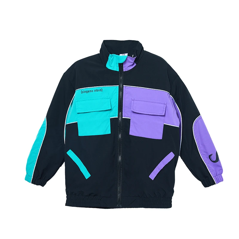 

2020 Fashion Modern Dance Costumes For Girls Long Sleeve Jacket Hiphop Pants Performance Dance Wear Hip Hop Dancing Clothes