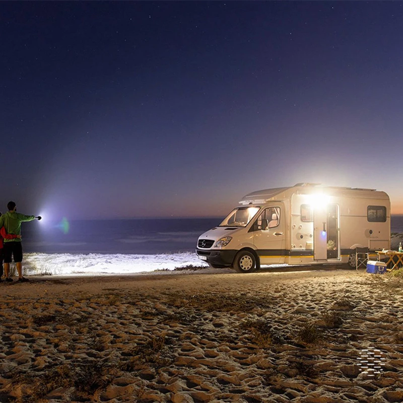 Светодиодный вентилятор Светильник палатки перезаряжаемое портативное