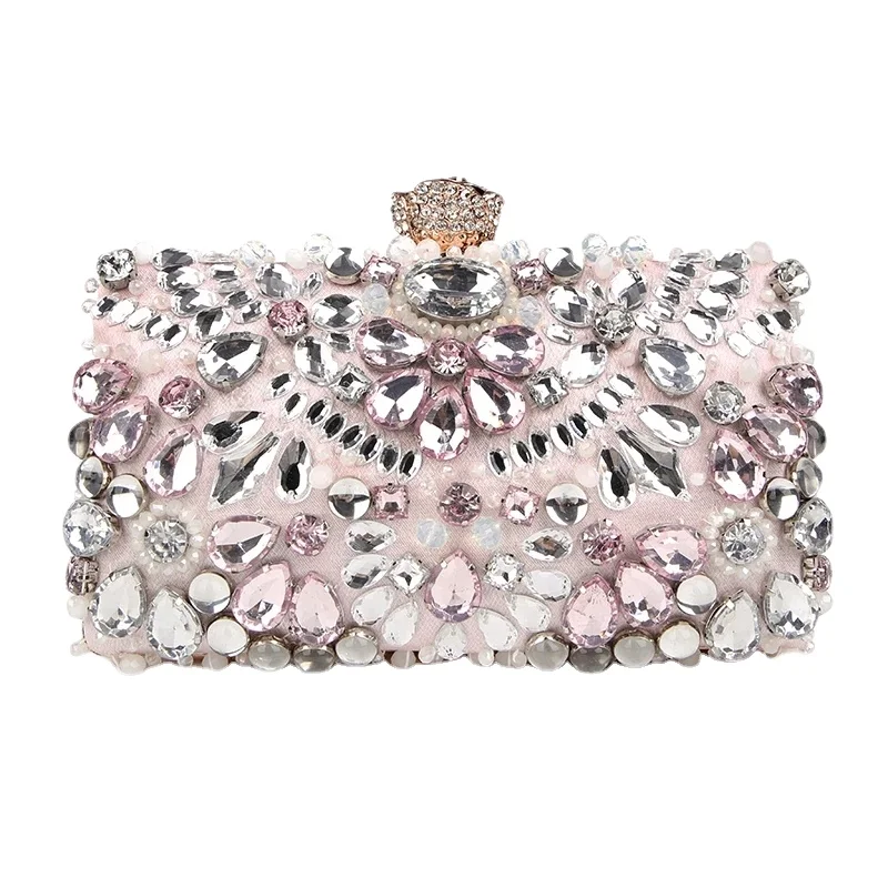 

Luxy Moon Women's Evening Clutch Bag Rhinestone Clutch Purse Ladies Hand Bags Wedding Handbags Wallet Party Bag Luxury Bags