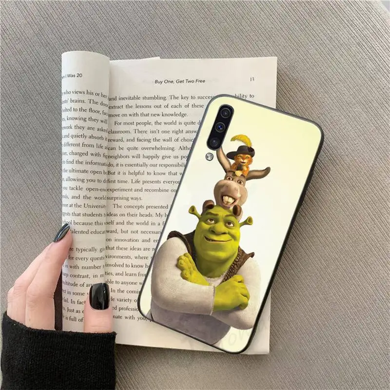 

Shrek cartoon Alien movie Phone Case For Samsung galaxy S 9 10 20 A 10 21 30 31 40 50 51 71 s note 20 j 4 2018 plus